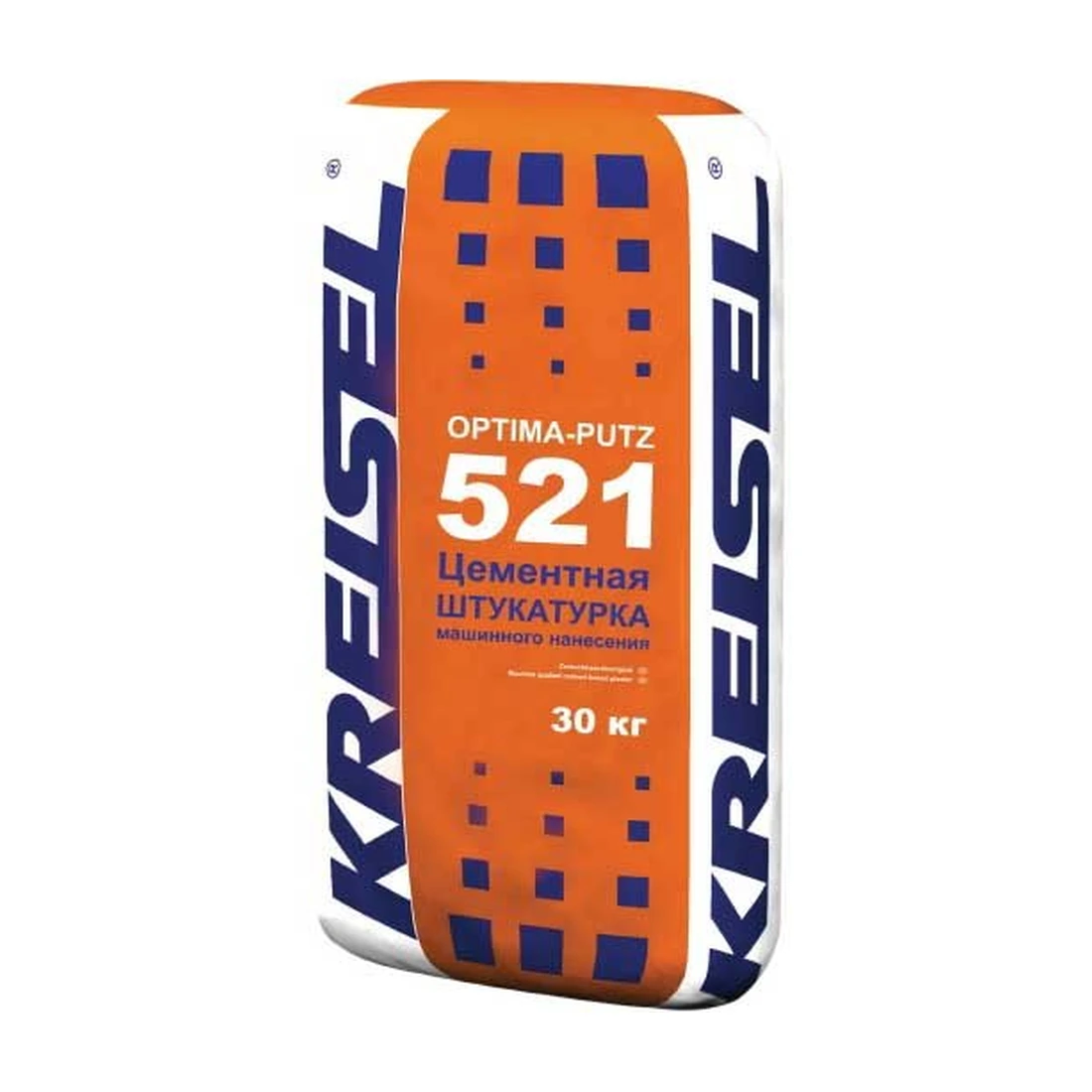 Штукатурка цементная Kreisel (Крайзель) Optima-Putz 521 машинного нанесения 30 кг
