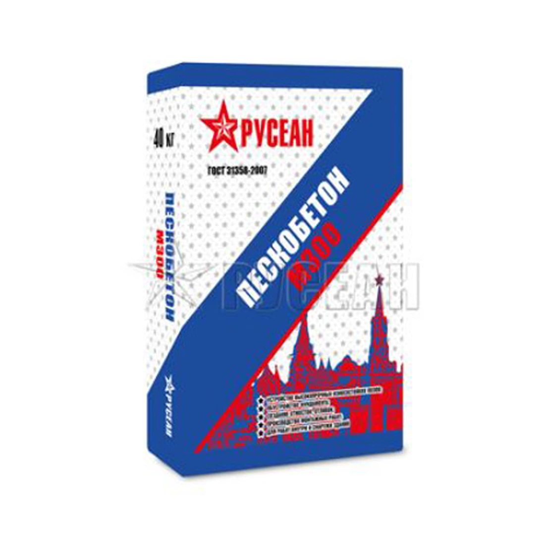 Пескобетон Русеан (Rusean) М-300 40 кг