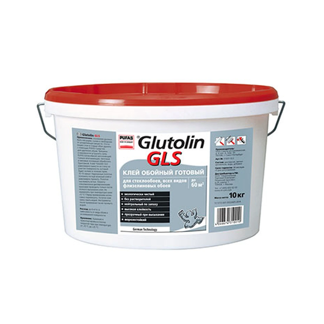 Клей для обоев Pufapro (Пуфапро) Glutoolin GLS 10 кг