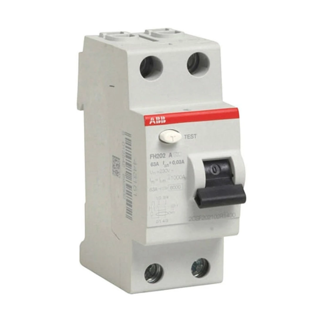 УЗО ABB серия FH200 двухмодульные, тип AC-40/0,1