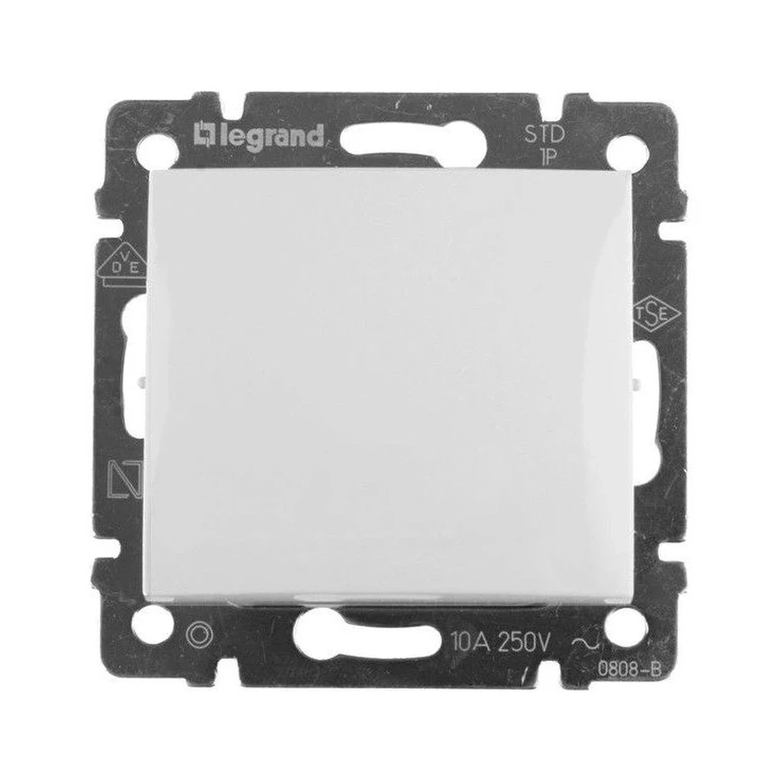 Переключатель Legrand Valena промежуточный белый