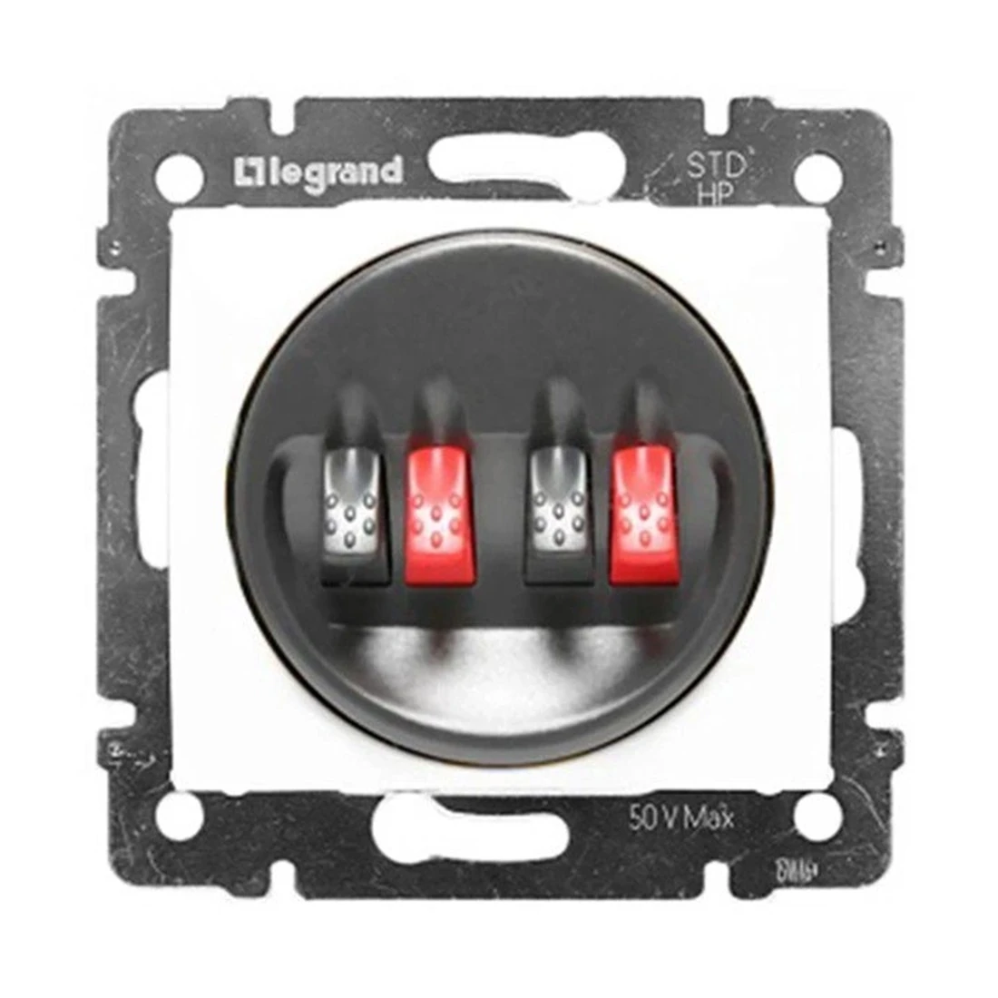 Акустическая розетка Legrand Valena двойная белая