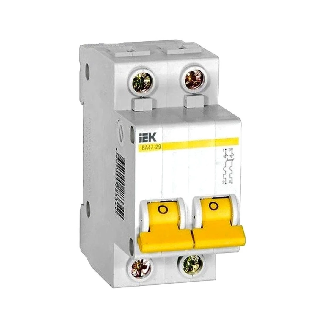Автомат IEK ВА 47-29 тип C 4,5kA 2П 32А