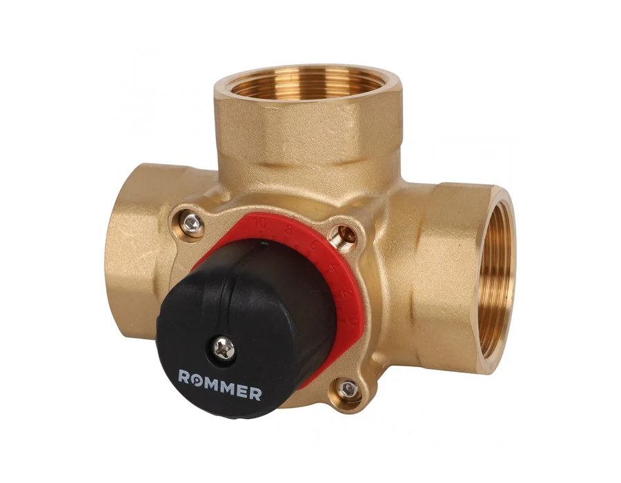3-х ходовой смесительный клапан ROMMER 1 1/2 KVs 25