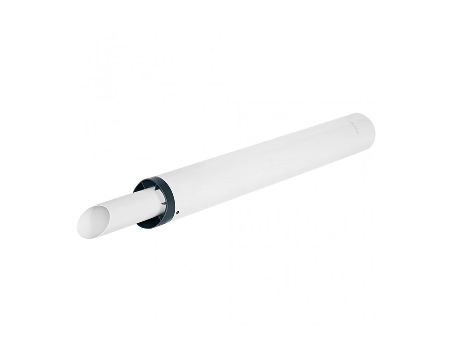 STOUT SCR-6010-000751 STOUT Горизонтальный проход через стену с наконечником Антилед традиц. коакс. D60(п)/100(п), L750 (без декоративных накладок)