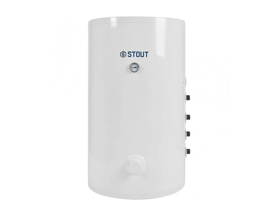STOUT OptiBase бойлер косвенного нагрева настенный 200 л, 40 кВт, с возм. уст. ТЭН, правое подключение
